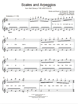 page one of Scales And Arpeggios (Educational Piano)