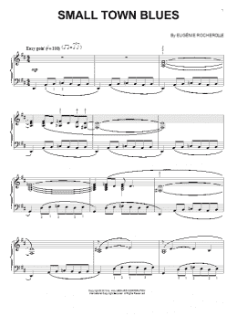 page one of Small Town Blues (Piano Solo)