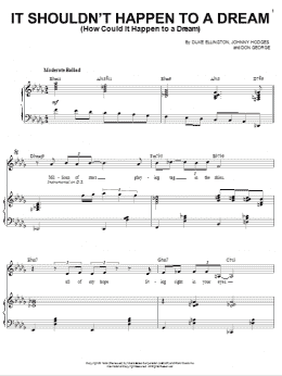 page one of It Shouldn't Happen To A Dream (How Could It Happen To A Dream) (Piano & Vocal)