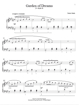 page one of Garden Of Dreams (Educational Piano)