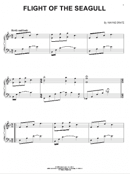 page one of Flight Of The Seagull (Piano Solo)
