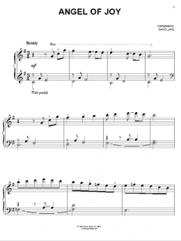 page one of Angel Of Joy (Easy Piano)