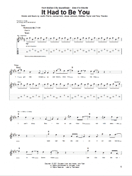 page one of It Had To Be You (Guitar Tab)