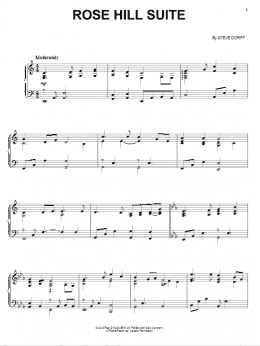 page one of Rose Hill Suite (Piano Solo)