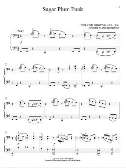 page one of Sugar Plum Funk (Educational Piano)