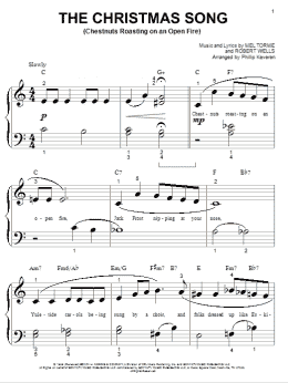 page one of The Christmas Song (Chestnuts Roasting On An Open Fire) (arr. Phillip Keveren) (Big Note Piano)
