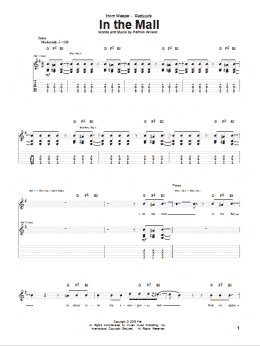 page one of In The Mall (Guitar Tab)
