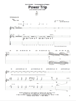 page one of Power Trip (Guitar Tab)
