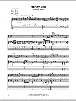 page one of Honey Bee (Guitar Tab)