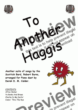 page one of TO ANOTHER HAGGIS