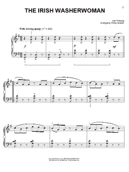 page one of The Irish Washerwoman (arr. Phillip Keveren) (Easy Piano)