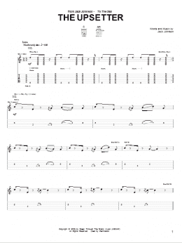 page one of The Upsetter (Guitar Tab)
