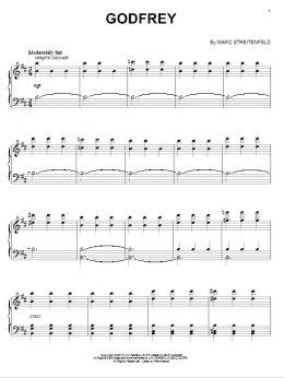 page one of Godfrey (Piano Solo)
