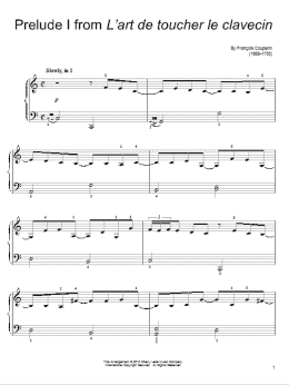 page one of Prelude (Easy Piano)
