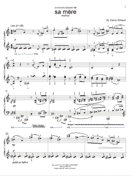 page one of Mother (Educational Piano)