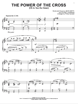 page one of The Power Of The Cross (Oh To See The Dawn) [Jazz version] (arr. Phillip Keveren) (Piano Solo)