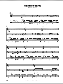 page one of Warm Regards (Guitar Tab)
