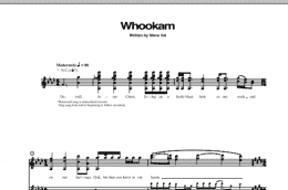 page one of Whookam (Guitar Tab)
