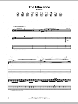 page one of The Ultra Zone (Guitar Tab)