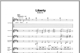 page one of Liberty (Guitar Tab)