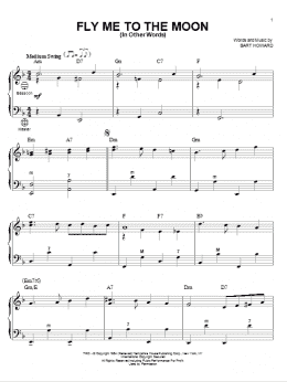 page one of Fly Me To The Moon (In Other Words) (Accordion)