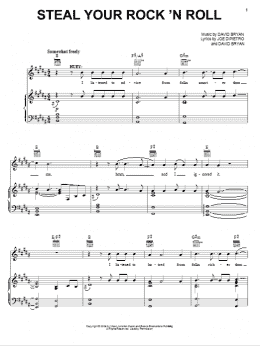 page one of Steal Your Rock 'N Roll (Piano, Vocal & Guitar Chords (Right-Hand Melody))