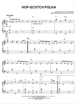 page one of Hop-Scotch Polka (Accordion)