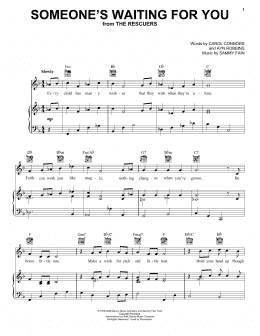 page one of Someone's Waiting For You (Piano, Vocal & Guitar Chords (Right-Hand Melody))