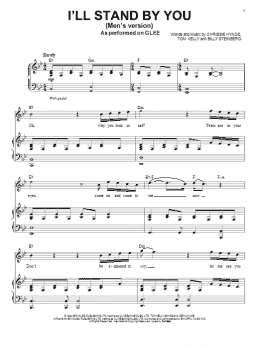 page one of I'll Stand By You (Piano & Vocal)