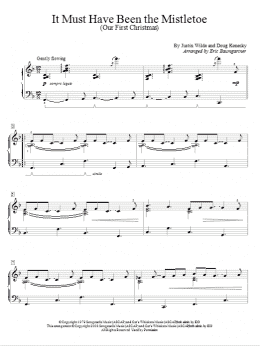 page one of It Must Have Been The Mistletoe (Our First Christmas) (Educational Piano)