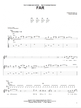 page one of Far (Guitar Tab)