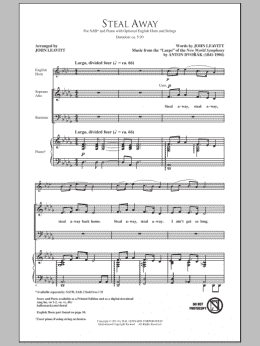 page one of Steal Away (Steal Away To Jesus) (SAB Choir)