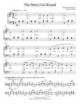 page one of The Merry-Go-Round (Educational Piano)