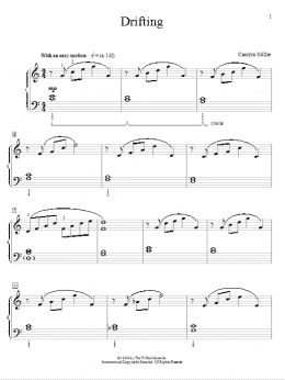 page one of Drifting (Educational Piano)