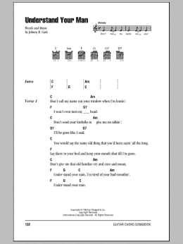 page one of Understand Your Man (Guitar Chords/Lyrics)