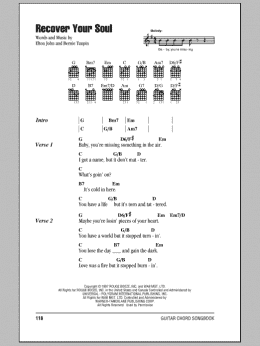 page one of Recover Your Soul (Guitar Chords/Lyrics)