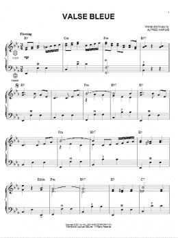 page one of Valse Bleue (Accordion)
