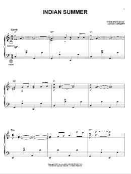 page one of Indian Summer (Accordion)