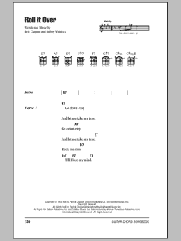 page one of Roll It Over (Guitar Chords/Lyrics)