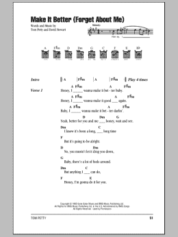 page one of Make It Better (Forget About Me) (Guitar Chords/Lyrics)