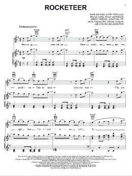 page one of Rocketeer (Piano, Vocal & Guitar Chords (Right-Hand Melody))