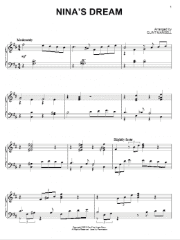 page one of Nina's Dream (from Black Swan) (Piano Solo)