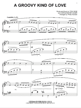 page one of A Groovy Kind Of Love (arr. Phillip Keveren) (Piano Solo)