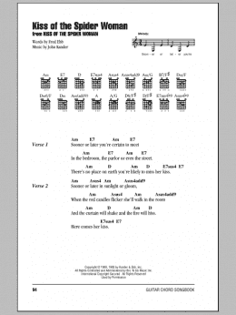 Spiders (Guitar Tab) - Print Sheet Music Now