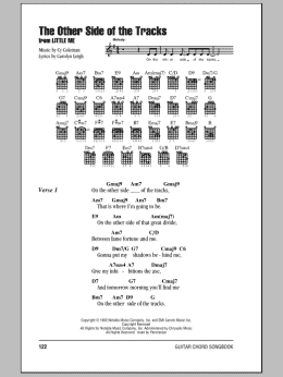 page one of The Other Side Of The Tracks (Guitar Chords/Lyrics)