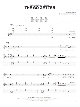 page one of The Go Getter (Guitar Tab)