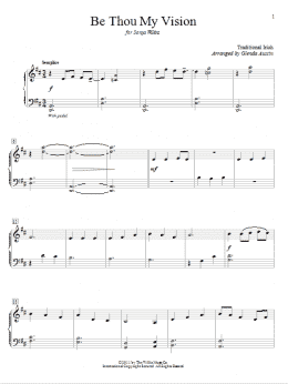 page one of Be Thou My Vision (arr. Glenda Austin) (Educational Piano)