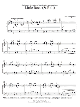 page one of Little Rock ('N' Roll) (Educational Piano)