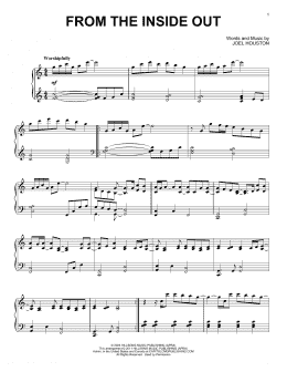 page one of From The Inside Out (Piano Solo)