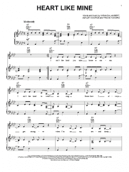 page one of Heart Like Mine (Piano, Vocal & Guitar Chords (Right-Hand Melody))